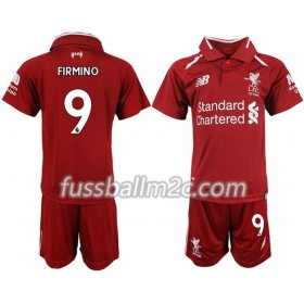 Fußballtrikots Liverpool FIRMINO 9 Kinder Heim Trikotsatz 2018-2019